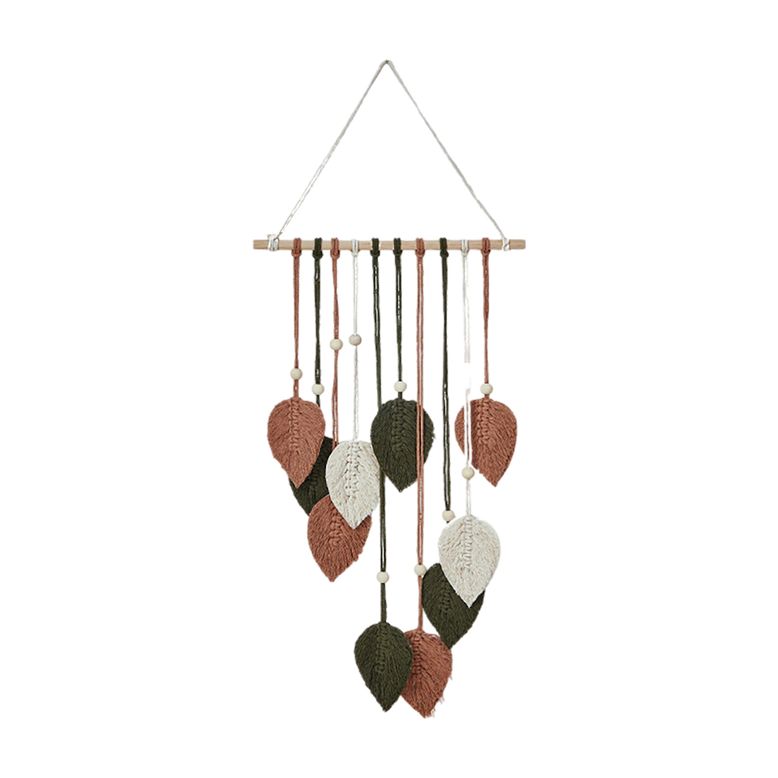 thumbnail image 2 of Tapiz Vertical De Encaje Estilo Bohemio Para Decoración Del Hogar Decoración Única Para Pared, Larga Y Estrecha Tapiz Bohemio Tejido Con Hojas Decoración Retro Adecuado Para La Puerta Principal Inte, 2 of 2